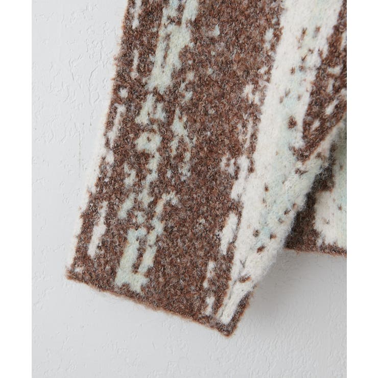 【Discoat】ジャガードオーバーカーディガン | PAL GROUP OUTLET | 詳細画像23 