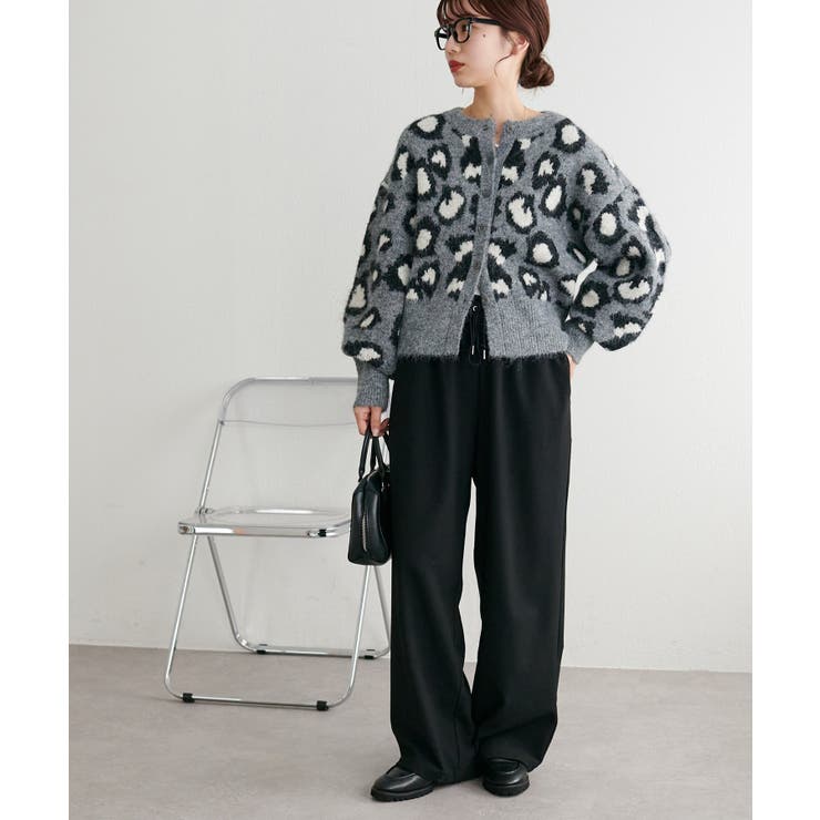 Discoat】レオパードJQDニットカーディガン[品番：PALW0006959]｜PAL