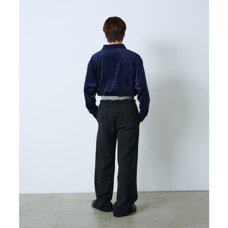 【Kastane】VELOUR POLO SHIRT | PAL GROUP OUTLET | 詳細画像10 