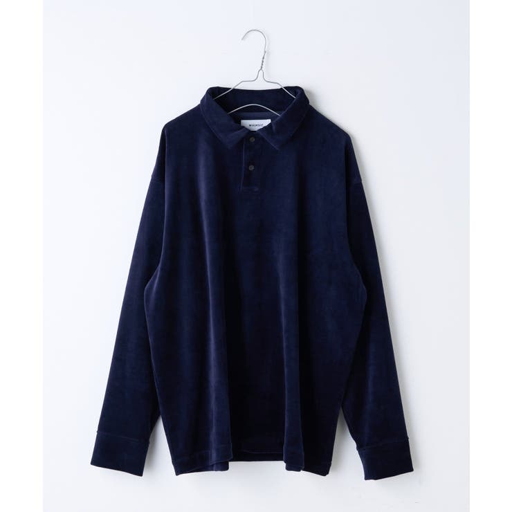 【Kastane】VELOUR POLO SHIRT | PAL GROUP OUTLET | 詳細画像11 
