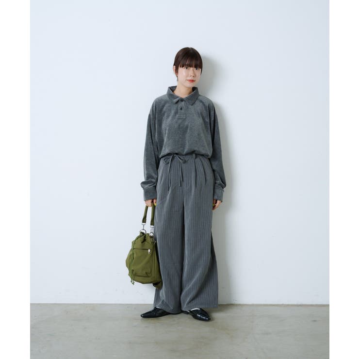 【Kastane】VELOUR POLO SHIRT | PAL GROUP OUTLET | 詳細画像21 