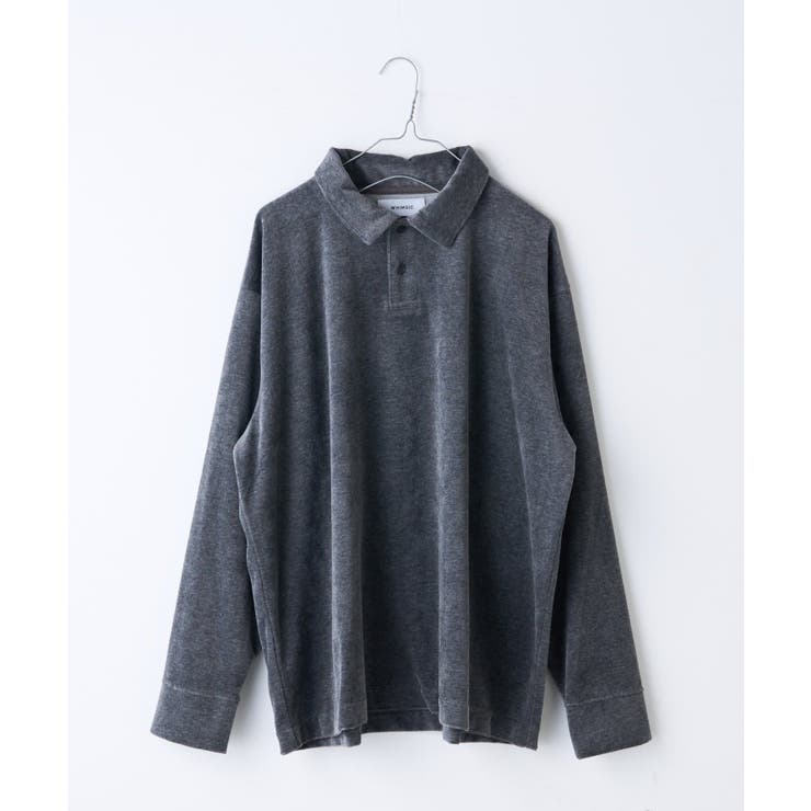 【Kastane】VELOUR POLO SHIRT | PAL GROUP OUTLET | 詳細画像22 