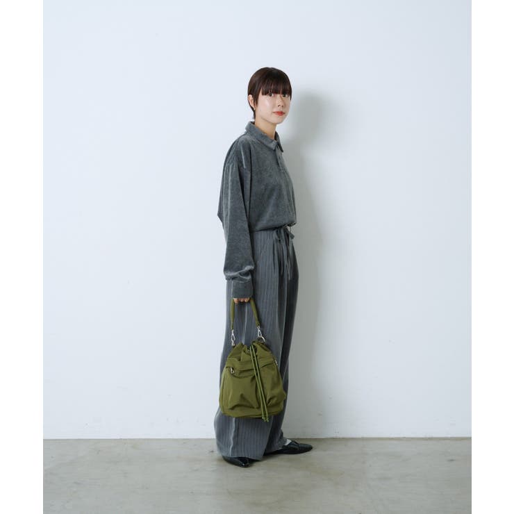 【Kastane】VELOUR POLO SHIRT | PAL GROUP OUTLET | 詳細画像19 