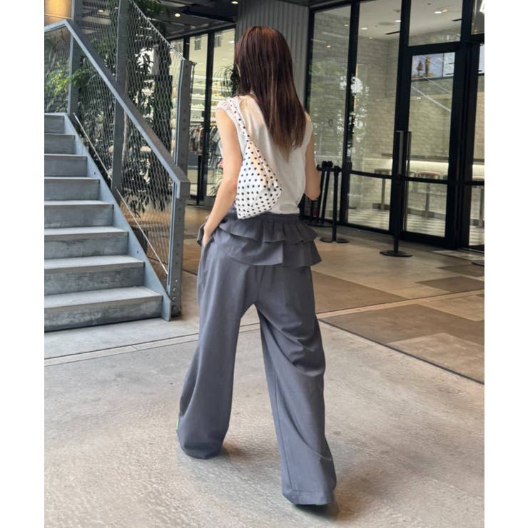 【CIAOPANIC TYPY】【TERIO韓国企画】フリル付きスラックス | PAL GROUP OUTLET | 詳細画像10 