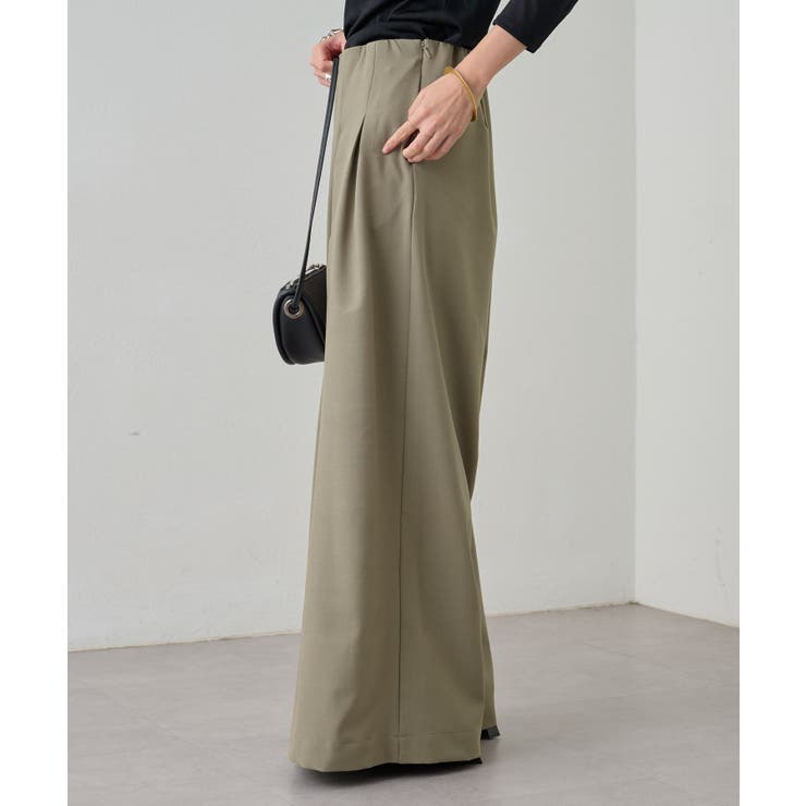 【Omekashi】ダブルタックイージーパンツ | PAL GROUP OUTLET | 詳細画像5 