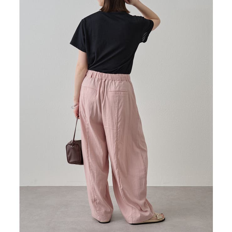 【Omekashi】ドロストカーブパンツ | PAL GROUP OUTLET | 詳細画像11 