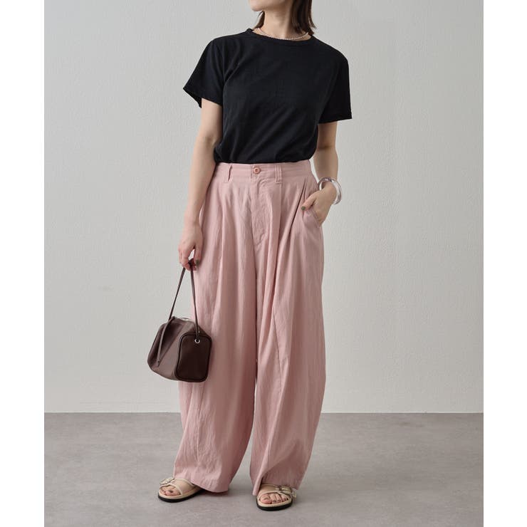 【Omekashi】ドロストカーブパンツ | PAL GROUP OUTLET | 詳細画像13 