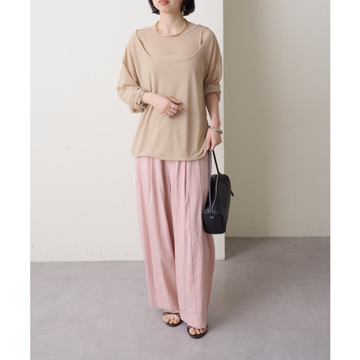 【Omekashi】ドロストカーブパンツ | PAL GROUP OUTLET | 詳細画像16 