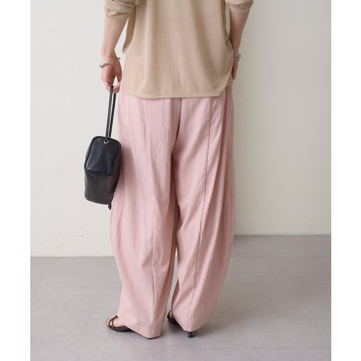 【Omekashi】ドロストカーブパンツ | PAL GROUP OUTLET | 詳細画像3 