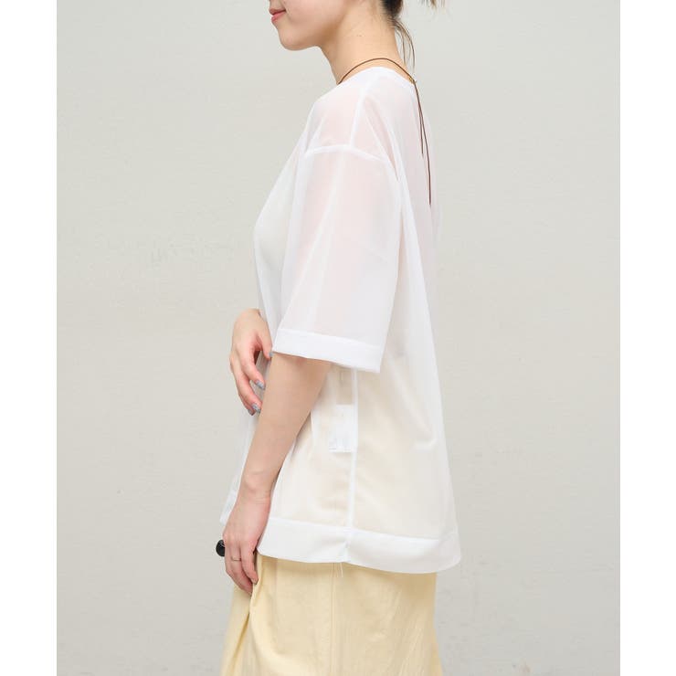 【Omekashi】シアーカットプルオーバー | PAL GROUP OUTLET | 詳細画像5 