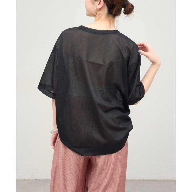 【Omekashi】シアーカットプルオーバー | PAL GROUP OUTLET | 詳細画像34 