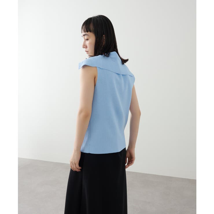 【Omekashi】オフショルカラーニットベスト | PAL GROUP OUTLET | 詳細画像26 