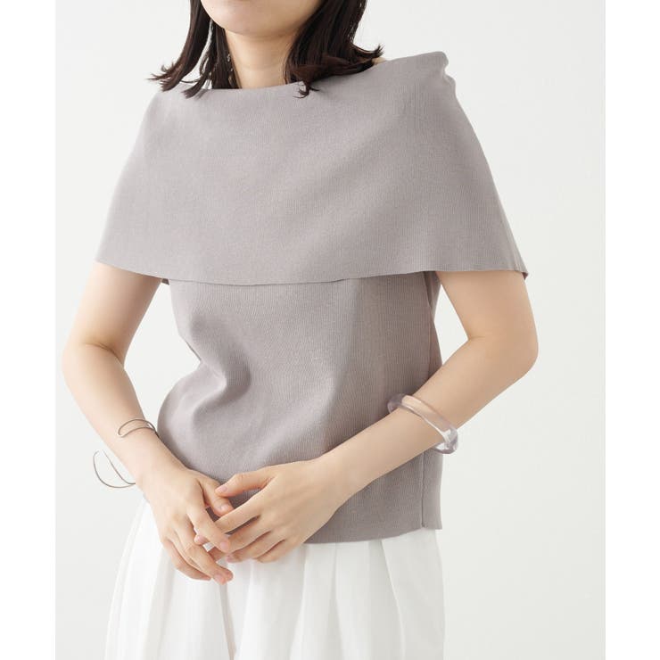 【Omekashi】ノースリオフショルニット | PAL GROUP OUTLET | 詳細画像43 