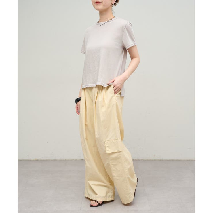 【Omekashi】シアーシャイニーTシャツ | PAL GROUP OUTLET | 詳細画像9 
