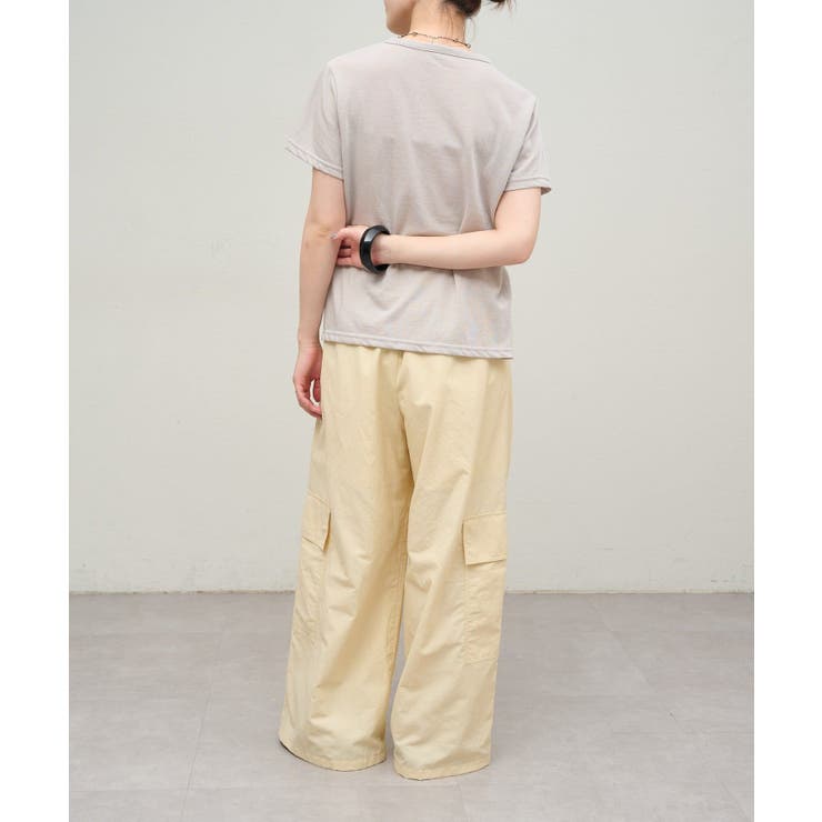 【Omekashi】シアーシャイニーTシャツ | PAL GROUP OUTLET | 詳細画像10 