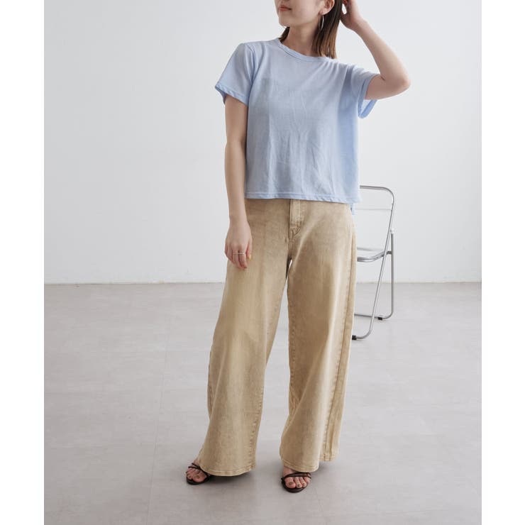 【Omekashi】シアーシャイニーTシャツ | PAL GROUP OUTLET | 詳細画像31 