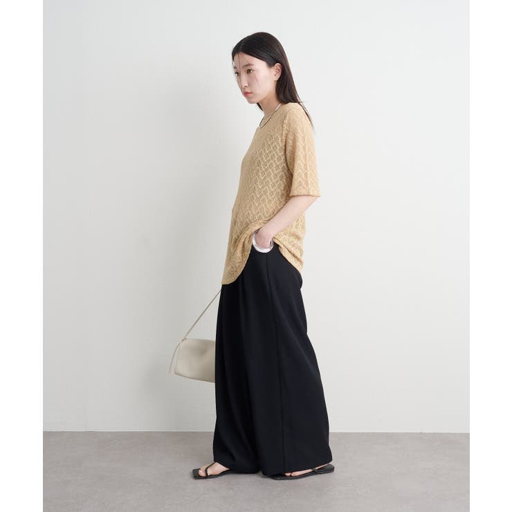 【Omekashi】ストレッチレース2WAYカーディガン | PAL GROUP OUTLET | 詳細画像34 