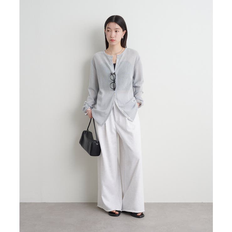 【Omekashi】2WAYメッシュカーディガン | PAL GROUP OUTLET | 詳細画像26 