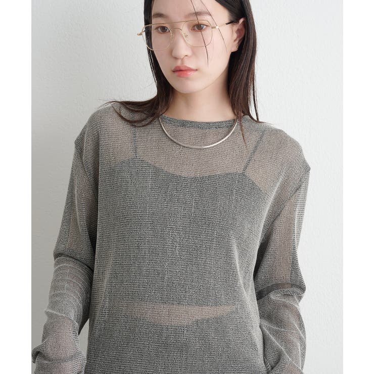 【Omekashi】2WAYメッシュカーディガン | PAL GROUP OUTLET | 詳細画像41 