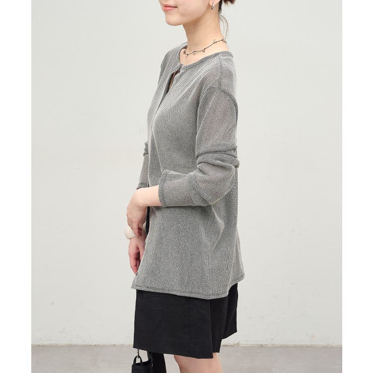 【Omekashi】2WAYメッシュカーディガン | PAL GROUP OUTLET | 詳細画像32 