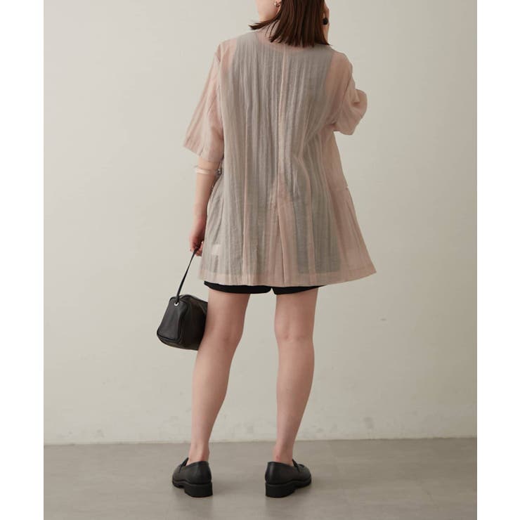 【Omekashi】セルロースハーフスリーブジャケット | PAL GROUP OUTLET | 詳細画像14 