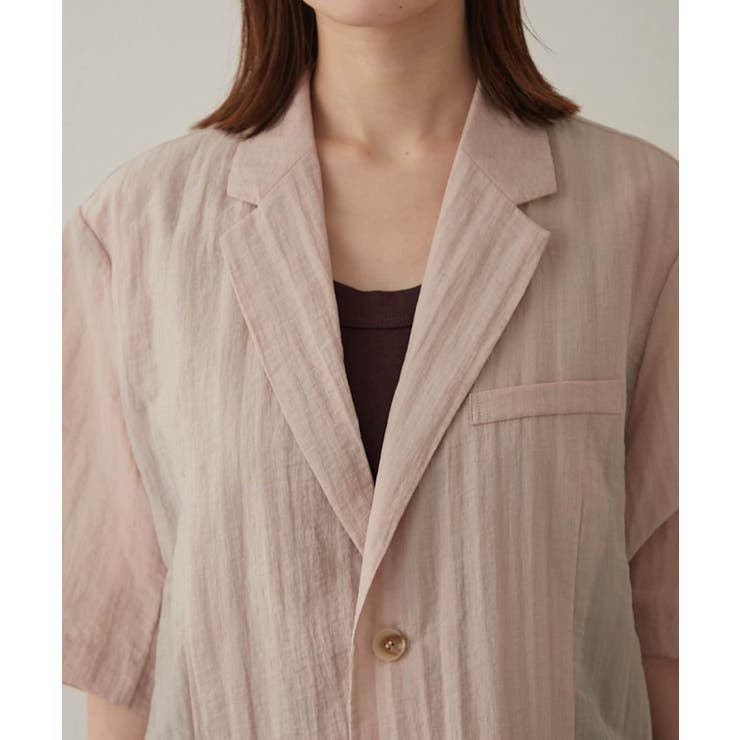 【Omekashi】セルロースハーフスリーブジャケット | PAL GROUP OUTLET | 詳細画像19 