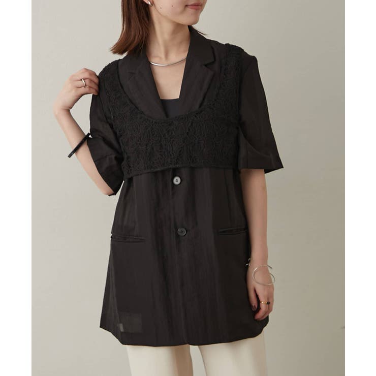 【Omekashi】セルロースハーフスリーブジャケット | PAL GROUP OUTLET | 詳細画像39 