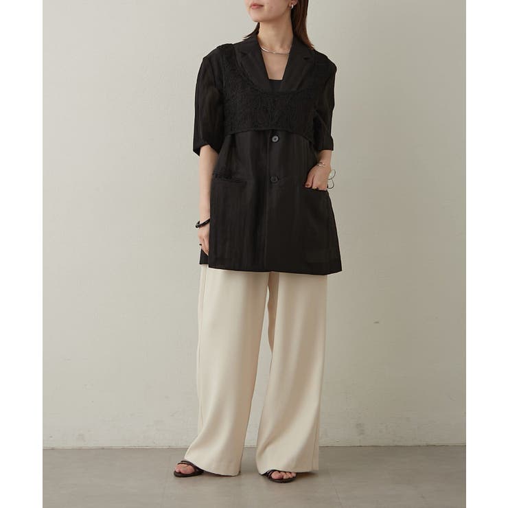 【Omekashi】セルロースハーフスリーブジャケット | PAL GROUP OUTLET | 詳細画像43 