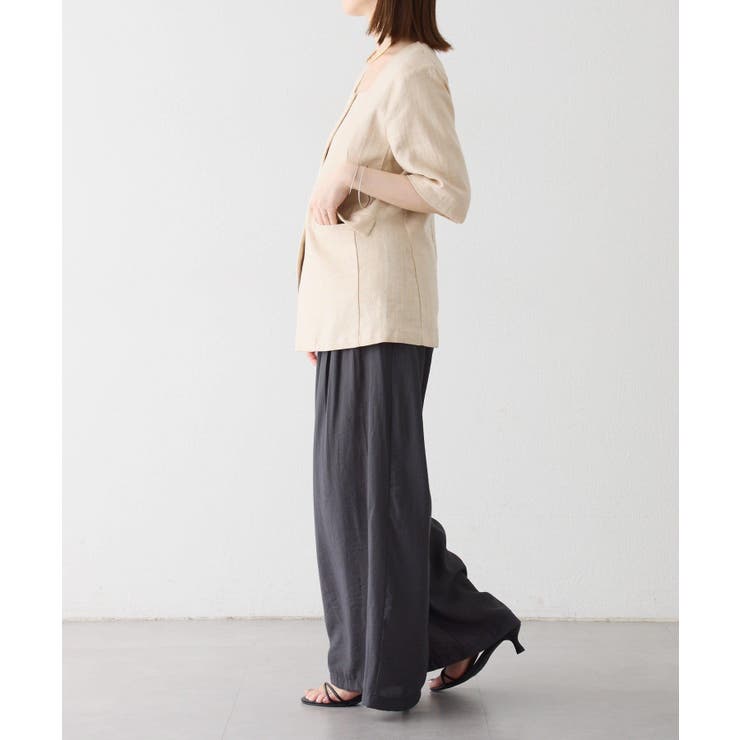 【Omekashi】スクエアハーフスリーブジャケット | PAL GROUP OUTLET | 詳細画像10 