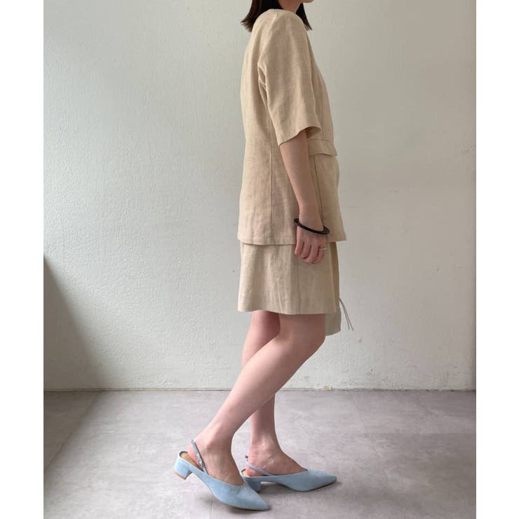 【Omekashi】スクエアハーフスリーブジャケット | PAL GROUP OUTLET | 詳細画像23 