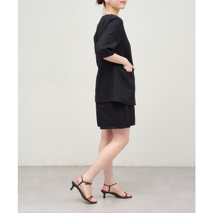 【Omekashi】スクエアハーフスリーブジャケット | PAL GROUP OUTLET | 詳細画像39 