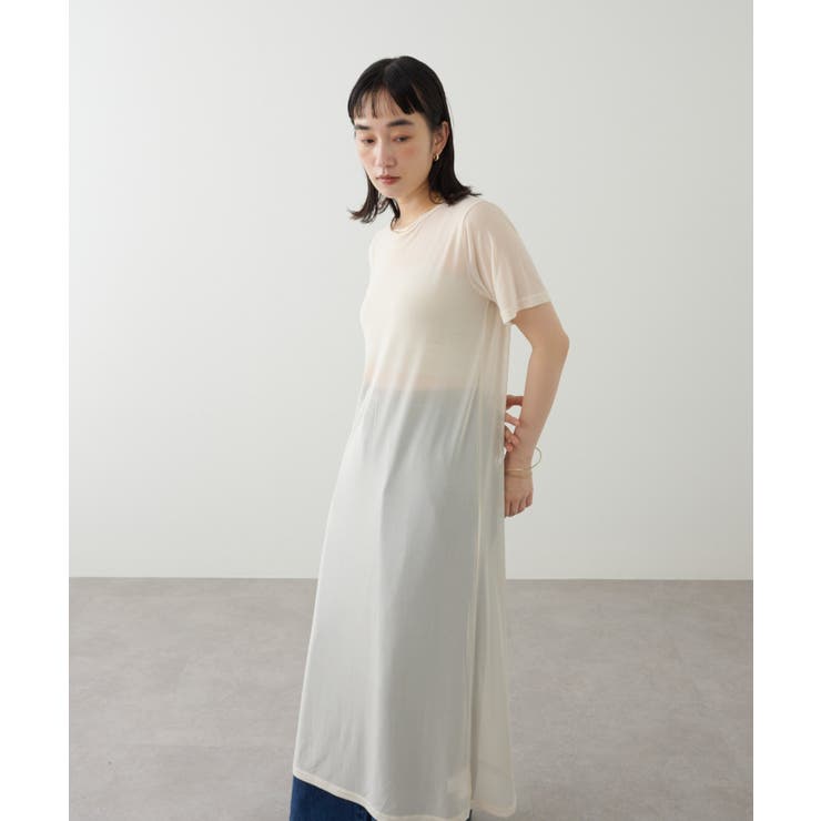 【Omekashi】半袖チュールワンピース | PAL GROUP OUTLET | 詳細画像8 
