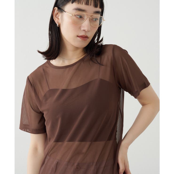 【Omekashi】半袖チュールワンピース | PAL GROUP OUTLET | 詳細画像29 