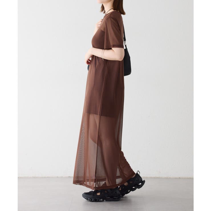 【Omekashi】半袖チュールワンピース | PAL GROUP OUTLET | 詳細画像33 