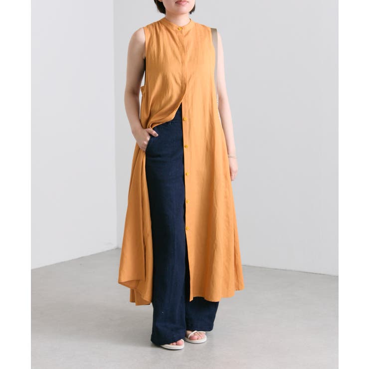 【ear PAPILLONNER】サイドゴムノースリワンピース【SUM1 STY… | PAL GROUP OUTLET | 詳細画像2 