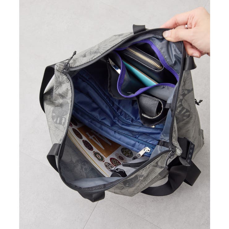 【ear PAPILLONNER】ワオキツネザル柄トート＆ショルダー | PAL GROUP OUTLET | 詳細画像17 