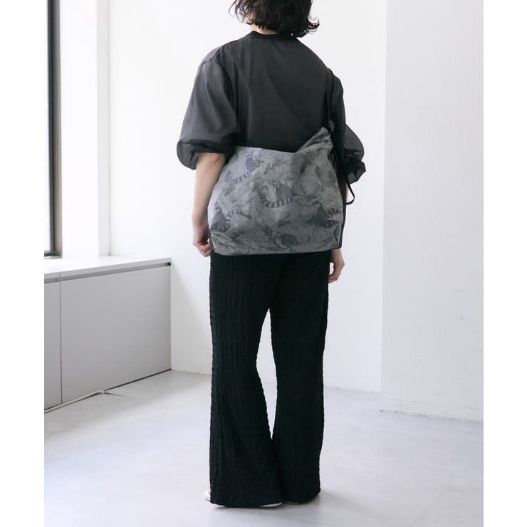 【ear PAPILLONNER】ワオキツネザル柄トート＆ショルダー | PAL GROUP OUTLET | 詳細画像1 