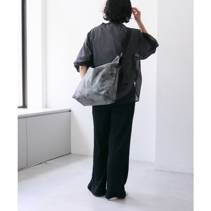 【ear PAPILLONNER】ワオキツネザル柄トート＆ショルダー | PAL GROUP OUTLET | 詳細画像26 