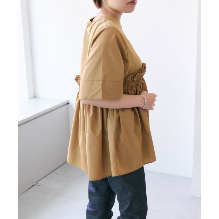 【ear PAPILLONNER】フリルギャザーTOPS【SUM1 STYLE】 | PAL GROUP OUTLET | 詳細画像7 