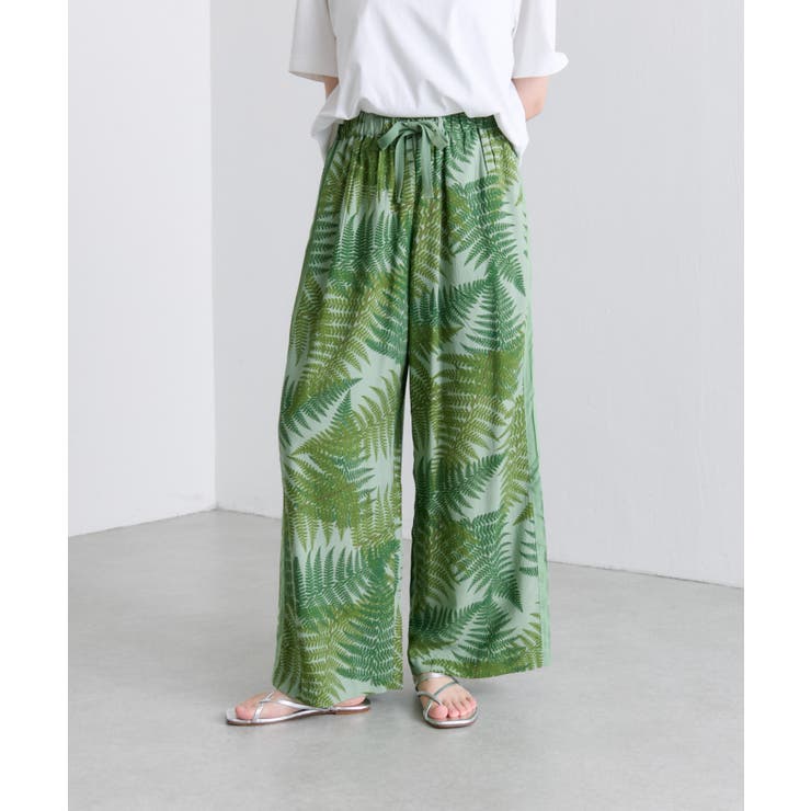 GR | 【ear PAPILLONNER】シダ柄パンツ【SUM1 STYLE】 | PAL GROUP OUTLET