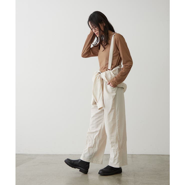 【earthy_】ナイロンジャンプスーツ | PAL GROUP OUTLET | 詳細画像9 