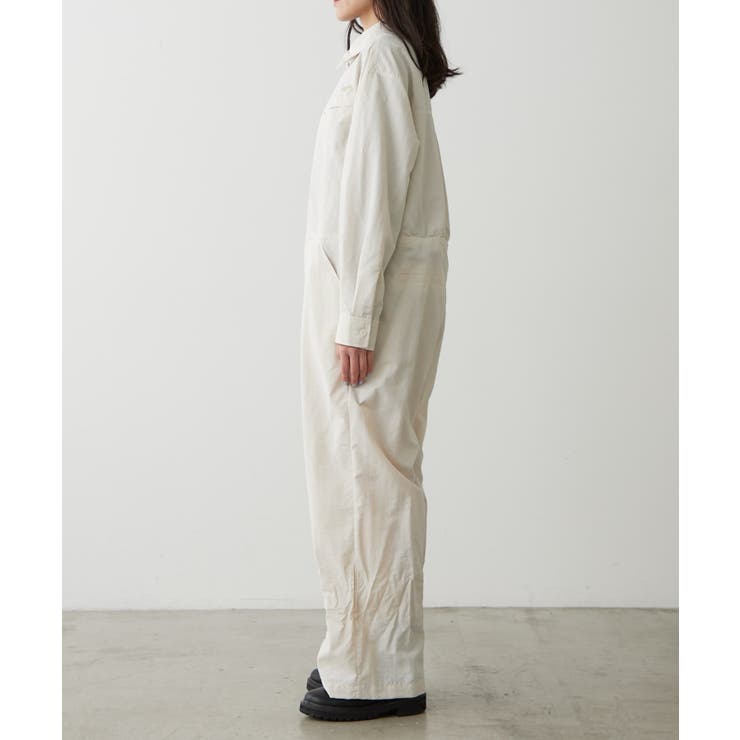 【earthy_】ナイロンジャンプスーツ | PAL GROUP OUTLET | 詳細画像12 