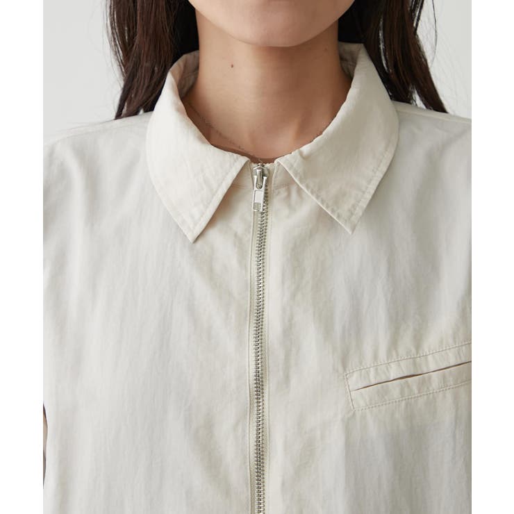 【earthy_】ナイロンジャンプスーツ | PAL GROUP OUTLET | 詳細画像14 