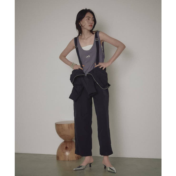 【earthy_】ナイロンジャンプスーツ | PAL GROUP OUTLET | 詳細画像21 