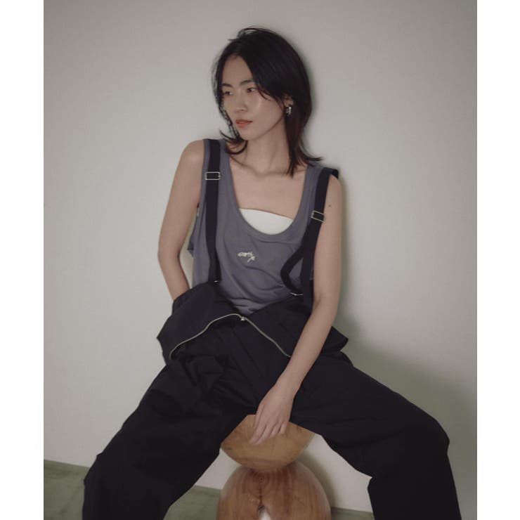 【earthy_】ナイロンジャンプスーツ | PAL GROUP OUTLET | 詳細画像22 