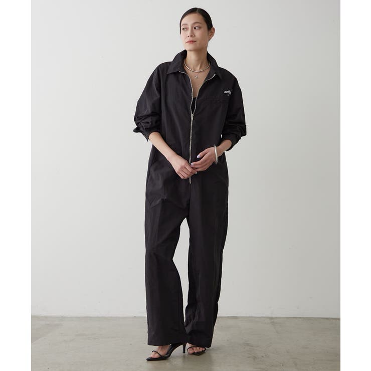 【earthy_】ナイロンジャンプスーツ | PAL GROUP OUTLET | 詳細画像23 