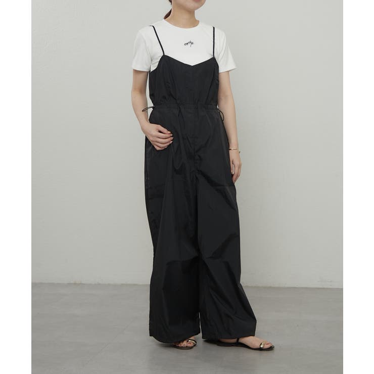 【earthy_】ナイロンキャミサロペット | PAL GROUP OUTLET | 詳細画像18 