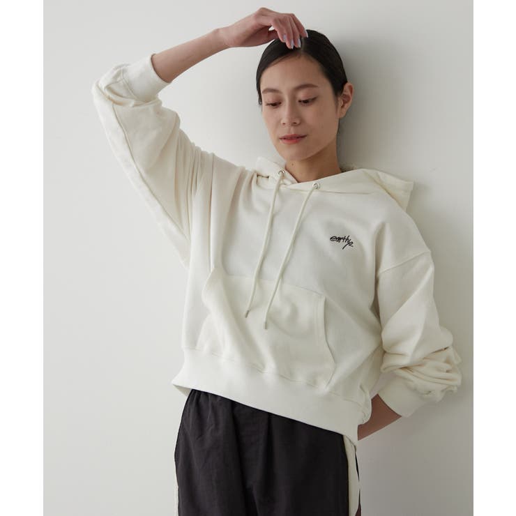 【earthy_】オーガニックコットンフーディー | PAL GROUP OUTLET | 詳細画像10 