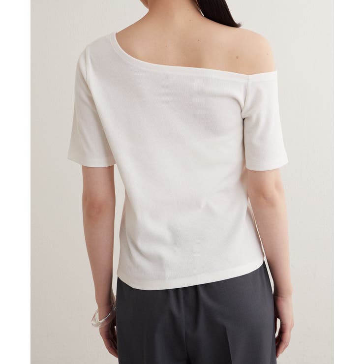 【earthy_】ワンショルリブTEE | PAL GROUP OUTLET | 詳細画像23 