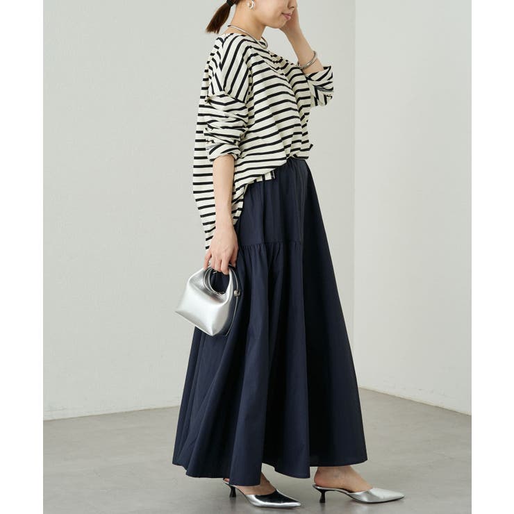 【Loungedress】パネルギャザーSK | PAL GROUP OUTLET | 詳細画像17 